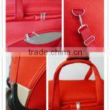 Latest Design Red Travel Bags Portable Women Luggage Suitcase Bag Large Capacity Trolley Bag thumbnail-5