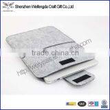 2016 Hot New High Quality Felt Material 7 Inch Cover Pouch for Tablet pc