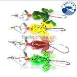 2016 Wholesales Price Newest Rotating Sequins Soft Frog Fishing Lure thumbnail-1
