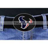 Lead & Nickel Free Houston "Texans" Logo Silver Tone Belt Buckle Quality Choice thumbnail-1