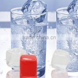 High Quality Reusable plastic ice cubes/ Transparent plastic fake ice cubes