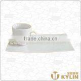Coffee Cup With Rectangular Saucer thumbnail-1