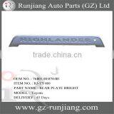 REAR PLATE BRIGHT FOR TOYOTA HIGHLANDER 2009 OEM.76801-0E070/80