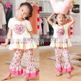 Kaiya Kids Clothes Set Wholesale the Clothes With Love Set Kids Clothes ,boutique Girls Clothing thumbnail-4