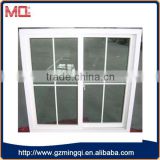 upvc windows with grill design Guangzhou factory