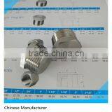 Hot Sale!! 1" BSP Taper Male Thread Solid Plug Fitting Hexagonal