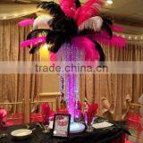 Red Ostrich Feathers for Wedding Decoration thumbnail-1