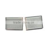 Factory Supply Stainless Steel Bulk Cufflinks Brand Logo Cufflinks Blanks Logo thumbnail-2