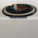 Manufacturer 3D Chrome Plating Round Acrylic Sign for Car thumbnail-3