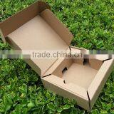 Wholesale Recycled Material Corrugated Brown Kraft Paper Gift Box