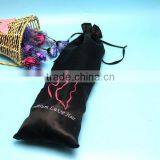 Printed Custom Drawstring Satin Hair Extension Weave Bag thumbnail-4
