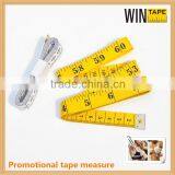 150cm Tailoring Soft Tape Measure for Cut High Quality Promotional Tape Measure With Company Logo and Name thumbnail-1