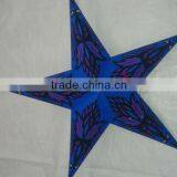 Printed Paper Stars Lanterns