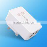 Multi-functional Travel Wall Four Usb Port Charger With One AC Output, UK/US/EU/AU Plug For Mobile thumbnail-4