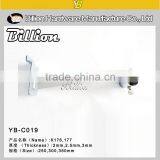 Metal Display Bracket Hanging Hook Bracket Glass Holder Slatwall Hanging Accessories. thumbnail-4