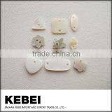 2-holes Flower Button,concave Shape Shell Button