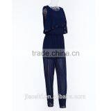 OEM Custom Madecasual Loose Style Sexy One Piece Chiffon Women Jumpsuit for Ladies thumbnail-3