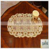 30cm x 46cm PVC Lace Oval Doilies Placemat thumbnail-3