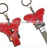 Hot Selling Leather Usb Flash Memory