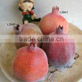 Decorative Artificial Foam Pomegranate Fruits 3.5"*4" With Emulation Sugar for Havest Home Decoration thumbnail-1