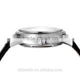 Best Design Fashion Genuine Leather Skeleton Watch Automatic Mechanical Mens thumbnail-6