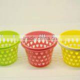 Plastic Storage Basket, Basket (round)
