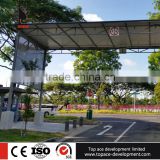 Hot sale new design 10mm aluminum honeycomb panel for Singapore metro station