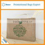 Jute Bag Printing Machine Women Bags Used Jute Bags thumbnail-4