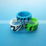 Promotional oem logo colorf custom silicone finger band (adult / kid sizes)