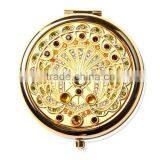 Colorful Crystal Foldable Mirror/double-sided Makeup Mirror/compact Mirror thumbnail-4