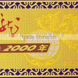 2015 Hot Stamping Laser Cut Golden/silvery Custom Cheap Copper Business Name Card Blank of Metal Crafts thumbnail-2