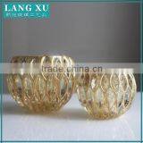Crystal Gold Tealight Candle Holder