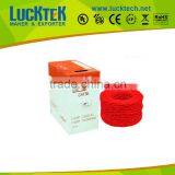 24AWG Black Cat5e 350MHz UTP Bare Copper Ethernet Network Cable