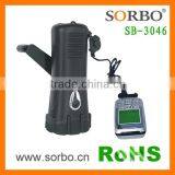 SORBO Waterproof Dynamo Mobile Charger With Hand Crank LED Flashlight Torch Portable Emergency Dynamo Power Bank for Outdoor thumbnail-5