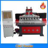 8 Heads Carving Machine With Vacuum Table 1300*1800mm