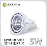 Cheapest Factory Price Dimmable 5watt 2700k Cri85 Led Lamp Gu10 With Reflector Cup