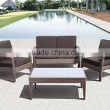 Resin Wicker Garden Sofa Rattan- High Quality Garden Rattan Furniture (aluminum Frame, UV Proof Poly Rattan) thumbnail-1