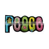 Custom Sew on Embroidery Letter Patches for Hat