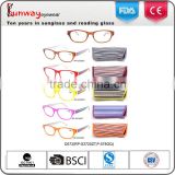 RP-S3720 candy color cool frame new fashion reading glasses with pouches