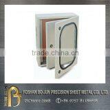 China Manufacturer Electronic Cabinet Fabrication, Customized Powder Coated Steel Enclosure thumbnail-2