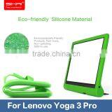 10 Inch Water Proof Anti Scratch Texture Design Silicone Standing Cover Skin For Lenovo Yoga 3 Pro Case Skin Match All Holes thumbnail-4