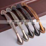 Antique Bronze Zinc Alloy Furniture Hardware Cabinet Handles Modern Home Garden Classical Brass Knobs thumbnail-1