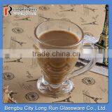 LongRun 160ml/ 5.5oz New Design Clear Fancy Coffee Glass Mug Wholesales