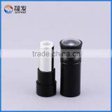 Luxury Flashlight Shape Matte Black Empty Lipstick Container thumbnail-2