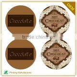 Custom Cheaped Chocolate Rim Tds Sticker In Labels Printing thumbnail-1