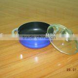 Heavy Gauge Aluminum Casserole With Glass Lid