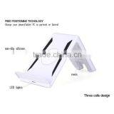 Latest Version Qi Three Coils Wireless Charging Pad Cell Phone Charge Dock Cradles With 5V 1A DC Power Supply for Mobile Phone thumbnail-5