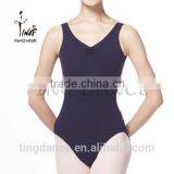 2016 wholesale high quality women cotton tank leotard