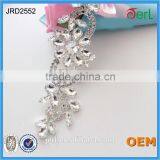 Sew on 888cystal Rhinestone Lace for Wedding thumbnail-6