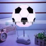 ABS+PVC football desk light USB or battery charge multicolor led night light